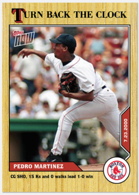 Turn Back The Clock -Pedro Martinez #115 - (PRESALE)