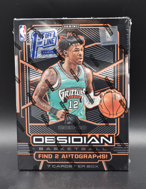 2019-20 Panini Obsidian Basketball 1st Off The Line FOTL Hobby Box!