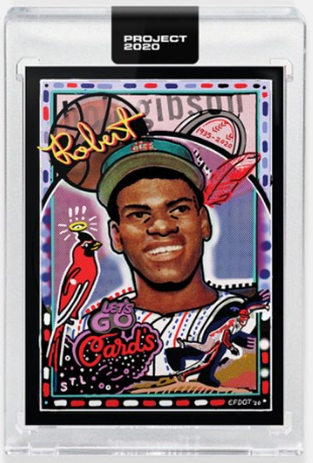 Topps Project 2020 Bob Gibson #334 by Efdot (PRE-SALE)