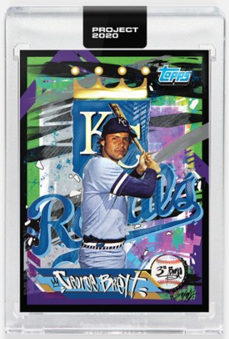 Topps Project 2020 George Brett #375 by King Saladeen (PRE-SALE)