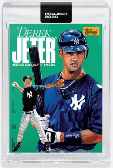 Topps Project 2020 Derek Jeter #381 by Jacob Rochester (PRE-SALE)