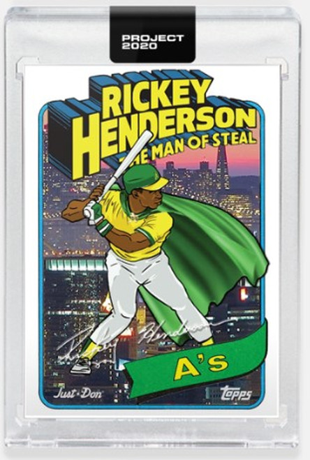 Topps Project 2020 Rickey Henderson #398 by Don C (PRE-SALE)