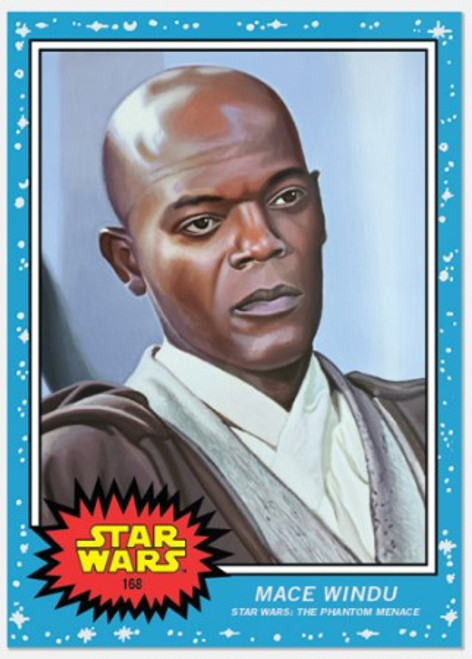 Topps Living Set - Star Wars - Card #168 - Mace Windu (pre-sale)