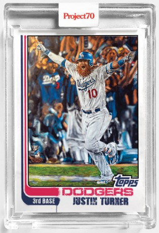  2021 Topps #370 Justin Turner NM-MT Los Angeles Dodgers Baseball  : Collectibles & Fine Art