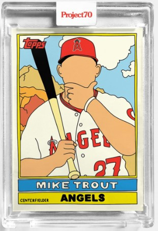 Topps Project 70 Mike Trout #27 by Fucci (PRE-SALE)