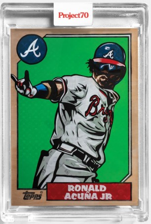 Ronald Acuna, Jr. x Topps Project 70 x oldmanalan Tester