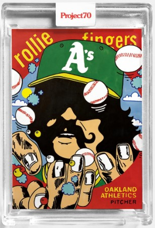 Topps Project 70 Rollie Fingers #297 by Alex Pardee (PRE-SALE) - Wheeler  Collection