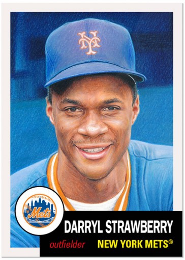 Topps Project 70 Darryl Strawberry #759 by Joshua Vides (PRE-SALE