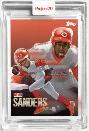 sanders baseball card