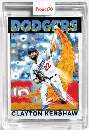 Topps Project 70 Clayton Kershaw #150 by Chinatown Market (PRE