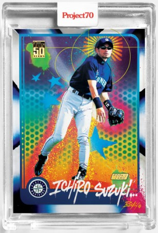 Topps Project 70 Ichiro Suzuki #129 by Ben Baller (PRE-SALE) - Wheeler  Collection