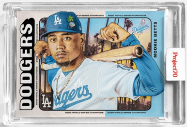 Topps Project 70 Mookie Betts #433 by Morning Breath (PRE-SALE) - Wheeler  Collection