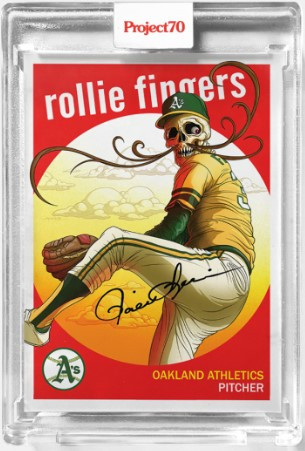 Topps Project 70 Rickey Henderson #812 by Alex Pardee (PRE-SALE