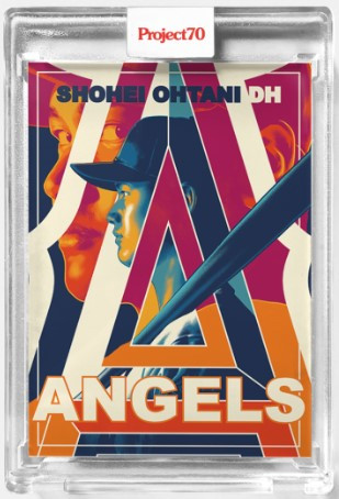 大谷翔平　Topps Project 70 Card 330 Topps Project 70 Shohei Ohtani #330 by Matt Taylor (PRE-SALE