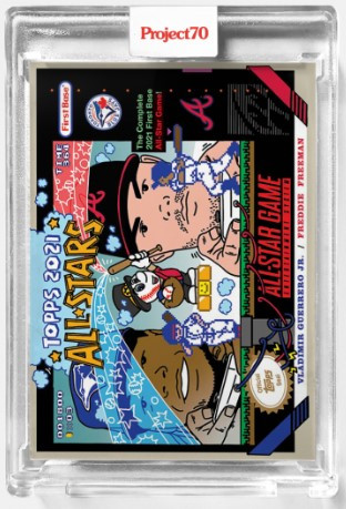 Topps Project 70 - Card ASG5 - Vladimir Guerrero Jr./Freddie