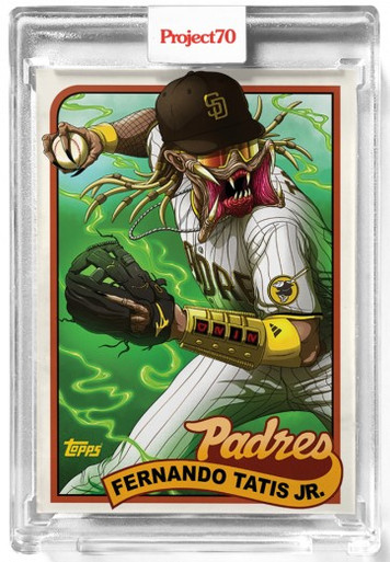 Topps Project 70 Fernando Tatis Jr. #411 by Alex Pardee (PRE