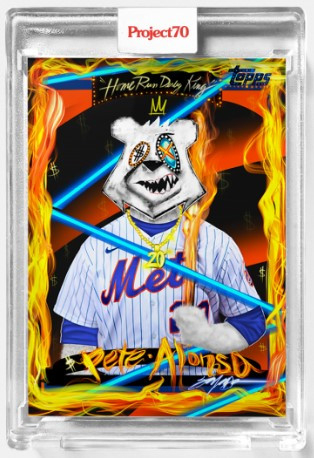 Project70 1967 Pete Alonso by Keith Shore Base Card : Gumstick Studios