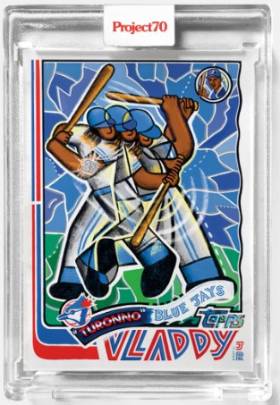 Topps Project 70 Vladimir Guerrero Jr. #606 by Mister Cartoon (PRE