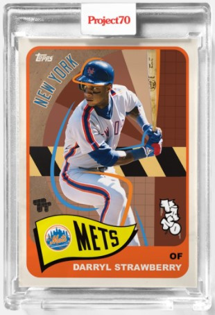 Topps Project 70 Darryl Strawberry #527 by FUTURA (PRE-SALE) - Wheeler  Collection