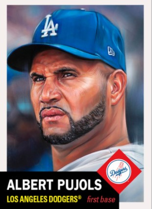 Topps Project 70 Albert Pujols #848 by DJ Skee (PRE-SALE) - Wheeler  Collection