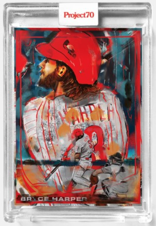 Topps Project 70 Bryce Harper #15 by King Saladeen (PRE-SALE