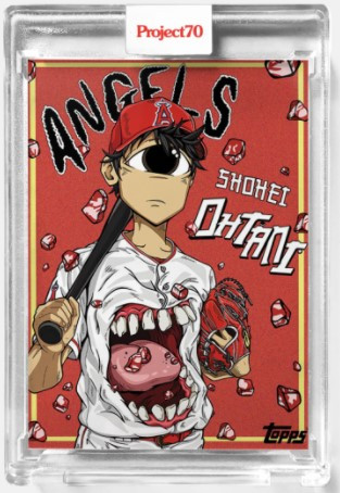 Topps Project 70 Shohei Ohtani #488 by Matt McCormick (PRE-SALE) - Wheeler  Collection