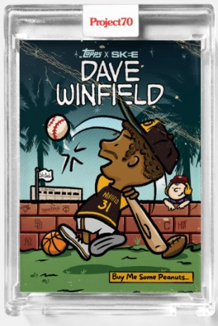 Topps Project 70 Dave Winfield #891 by DJ Skee (PRE-SALE)