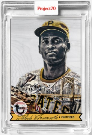 Topps Project70® Card 856 - Roberto Clemente by Brittney Palmer - PR: 1288