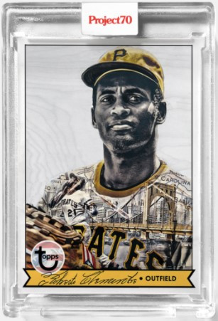 Topps Project 2020 Roberto Clemente #223 by Jacob Rochester - (PRE-SALE) -  Wheeler Collection