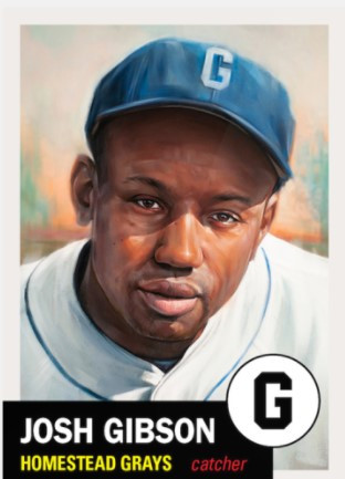 josh gibson baseball card