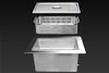 Brandmax Tri-Clean Ultrasonic Cleaners Recessed w. Heat 13L Basket Included