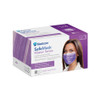 Medicom SafeMask Master Series Earloop Mask, Level 3, Southern Bellflower(Radiant Orchid), 50/bx 2059