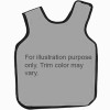 Palmero X-Ray Apron, Adult w/out Collar, Lead-lined, .3MM Thickness, 22-Â½" x 26-Â½", Grey