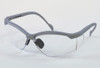 Palmero Safety Glasses, Platinum Frame/Clear Lens. Universal Size, ea