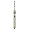 Shofu Robot FG Diamonds, Needle Tapered Cylinder, ISO #166/018, 10.0 Length, Super Coarse, 1/pk