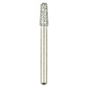 Shofu Robot FG Diamonds, Corner Round Tapered Cylinder, ISO #544/021, 5.0 Length, Standard, 1/pk