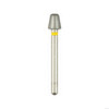 Shofu Robot FG Diamonds, Corner Round Tapered Cylinder, ISO #544/031, 3.5 Length, Super Fine, 1/pk