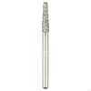 Shofu Robot FG Diamonds, Corner Round Tapered Cylinder, ISO #545/018, 7.0 Length, Standard, 1/pk