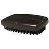 NWI Hairbrush Block Handle (Military Style), Black, Nylon Bristles, 12/bx, 24bx/cs