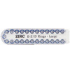 Zirc E-Z ID Rings Large, Midnight Blue, 25pk