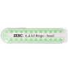 Zirc E-Z ID Rings Small, Neon Green, 25pk