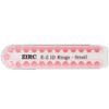 Zirc E-Z ID Rings Small, Neon Pink, 25pk