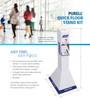 Gojo Purell Hand Sanitizer Quick Floor Stand Kit with 2 x 1 Liter Refills, ea