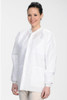 ValuMax Extra-Safe Autoclavable Lab Jacket, White XS, Hip-Length, Breathable, 3 Pockets, Knitted Cuff, 10/pk