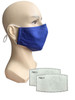 ODS Reusable 3-Layer Cotton Face Mask with PM2.5 Carbon Filter, Assorted, 4/pk