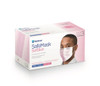 Medicom SafeMask SofSkin Earloop Mask, Level 3, Pink, 50/bx 2088