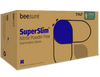 BeeSure SuperSlim PF Nitrile Exam Gloves, 300/bx, M