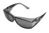 Palmero Eyesaver Sleeks Goggles, Grey Frame & Lens, Universal Fit 12/bx