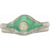 Crosstex Accutron Clearview Nasal Masks Large Adult, Fresh Mint, Single-Use, 12/pk