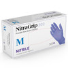 Medgluv Nitragrip 300 Nitrile Exam Glove, Textured Finger, 3.2mil, Teal Blue, X-Small 300/bx, 10/cs